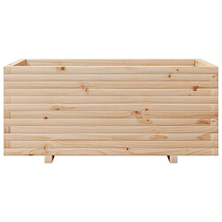 Acheter vidaXL Jardinière 110x60x49,5 cm bois de pin massif