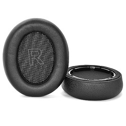 INF Coussinets de remplacement en cuir protéiné pour Anker Soundcore Life Q10/ BT Black