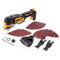 DeWalt DCS355N Outil oscillant multi-cutter sans fil 18V Brushless + Accessoires 29 pces. - sans batterie, sans chargeur