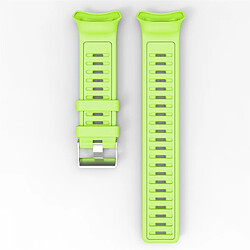 Wewoo Bracelet pour montre connectée Polar Vantage V Silicone Smart Watch de remplacement Vert