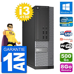 PC Dell OptiPlex 7020 SFF Intel i3-4130 RAM 8Go Disque Dur 500Go Windows 10 Wifi - Occasion