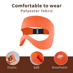 Acheter Coussin de Lunettes VR Accessoires jeux vidéo de casque de réalité virtuelle compatible Oculus Quest 2\ HTC\ Index\ Pico (Orange)