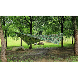 Universal Produits d'extérieur Canopy multifonctionnel imperméable protection solaire Tentes d'extérieur Fournitures de camping Cloth ombrage plage(Vert)