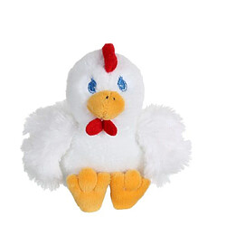 Gipsy - 070374 - Peluche - Oeuf Petit Poulailler - Poule - Blanc - 11 Cm