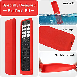 Acheter SANAG Housse Coque En Silicone Pour Hisense Vidaa Tv Telecommande En2D36H En2J36H En2F36H Erf2S36H, Etui De Protection Pour Hisense Tv Telecommande, Antiderapage, Antisismique, Lavable-Rouge