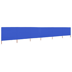 vidaXL Paravent 6 panneaux Tissu 800 x 160 cm Bleu azuré