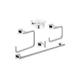 GROHE Set d'accessoires 5 en 1 Essentials Cube 40758001