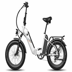 Avis FAFREES FF20 Polar Vélo Électrique - 500W Autonomie 110KM Freins à Disque - Blanc