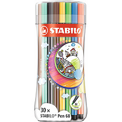 Ensemble de Marqueurs Stabilo Pen 68 1 Unités