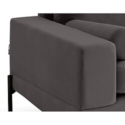 Acheter Lisa Design Isaure - canapé droit 2 places en velours