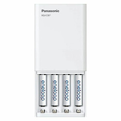 Panasonic Eneloop USB-fastcharge device incl 1x4 AA 1900mAh batt.