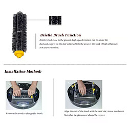 Remplacement pour IROBOT ROOMBA série 700 760 770 780 790 peigne à poils et brosse de batteur élastique