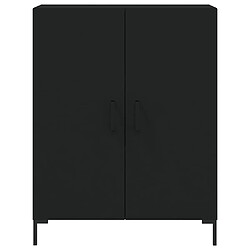 Acheter vidaXL Buffet noir 69,5x34x90 cm bois d'ingénierie