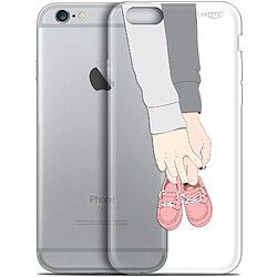 Caseink Coque arrière Apple iPhone 6/6s (4.7 ) Gel HD [ Nouvelle Collection - Souple - Antichoc - Imprimé en France] A Deux Mon Bébé