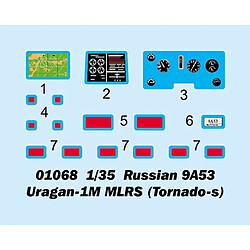 Avis Trumpeter Maquette Lance Missile Russian 9a53 Uragan-1m Mlrs (tornado-s)