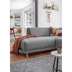 Bestmobilier Bella - canapé d'angle L convertible - 5 places - avec coffre - gauche pas cher