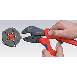 Knipex - Multicrimp / 97 33 01 - Pince à sertir - Avec système de rangement - 240 mm (Import Allemagne)