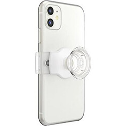 Avis PopSockets Pop Grip pour Smartphones Slide Stretch Compatible MagSafe Transparent