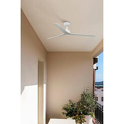 Faro Barcelona Ventilateur de plafond DC blanc moyen IP44 Smart 6 vitesses