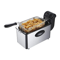 Friteuse 3 L CONTINENTAL EDISON CERFR3IN2 - 2000W - Inox