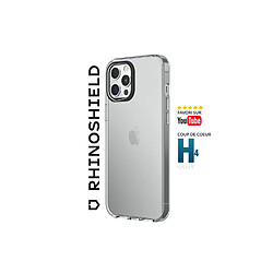 RhinoShield Clear Compatible avec iPhone 15 Plus Résiste au jaunissement, Haute Transparence, Coque de Protection Personnalisable Clear - Noir