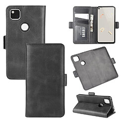 Etui en PU adsorption magnétique unique noir pour votre Google Pixel 4a