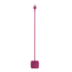 Pour Versa 2 Câble De Chargement USB Chargeur D'alimentation Dock Cradle 100cm Violet