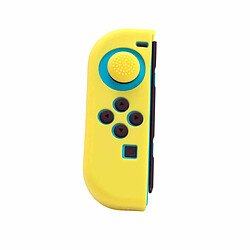 Acheter Blade Joy Contrôleur Silicone Skin - Gauche - Jaune + Poignées - Nintendo Switch