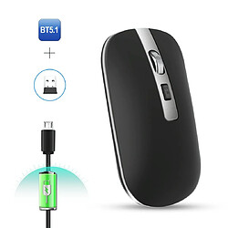 Yonis Souris Sans Fil Rechargeable USB Bluetooth