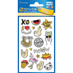 AVERY Zweckform ZDesign Sticker en relief KIDS 'Symboles' ()