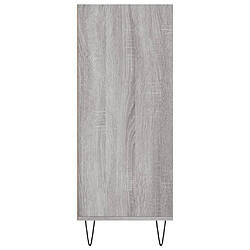 Acheter vidaXL Buffet haut sonoma gris 57x35x90 cm bois d'ingénierie