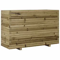 vidaXL Jardinière 110x40x72 cm bois de pin imprégné