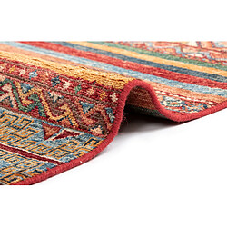 Vidal Tapis de laine 294x251 rouge Torkman