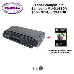 Toner générique MLD1630A pour imprimante Samsung ML1630, SCX4500, SCX4500W +10f A6 brillantes - T3AZUR 