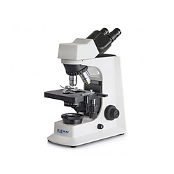 Kern sohn Kern - Microscope à lumière transmise OBL-1, LED 3W binoculaire 4x/10x/40x/100x - OBL 127