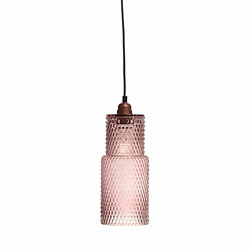 Paris Prix Lampe Suspension en Verre Rosi 35cm Violet