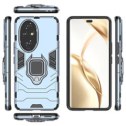 Htdmobiles Coque pour Honor 200 Pro 5G - housse etui rigide anti choc + film ecran - BLEU FONCE