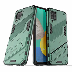 Coque en TPU antichoc avec béquille vert pour votre Samsung Galaxy M32 (Global Version)