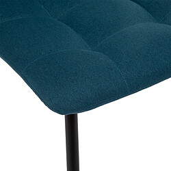 Atmosphera, Createur D'Interieur Chaise Sirac bleu canard - ATMOSPHERA