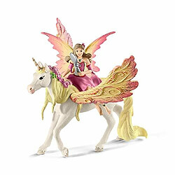 Schleich bayala, Ensemble de jeu 3 piAces, Jouets licorne pour filles et garAons de 5 A 12 ans, FAe Feya avec Licorne PAgase