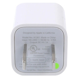 Avis Wewoo Pour iPhone, Galaxy, Huawei, Xiaomi, blanc LG, HTC et autres smartphone, appareils rechargeables Adaptateur de chargeur USB de haute qualité 5V / 1A US,