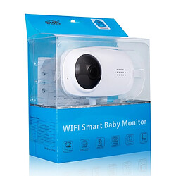 Wewoo Babyphone vidéo Babycam Moniteur pour bébé avec caméra de surveillance sans fil WLSES GC60 720Pprise US pas cher