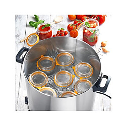 Acheter Stérilisateur de bocaux électrique avec cuve inox robinet et minuteur 31l 2100w - kcpst31ix - KITCHEN CHEF