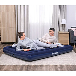 Matelas de Camping Gonflable Bestway Horizon Double 203x152x22 cm Supporte jusqu'à 300 Kg Couleur Bleu