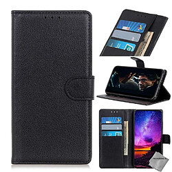 Htdmobiles Housse etui portefeuille pour Wiko Y50 + film ecran - NOIR