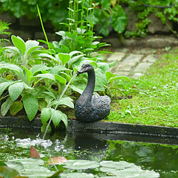 Ubbink Fontaine de jardin à cracheur flottante Cygne