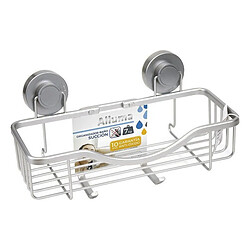 Totalcadeau Organisateur pour baignoire et douche salle de bain en aluminium pas cher