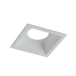 Fan Europe Downlight antireflet en aluminium, blanc, douille GU10 incluse