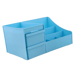 Boîte de Rangement à Etages avec Tiroirs Plastique Bleu Usage Multiple pour Bijoux Outils de Modélisme pas cher