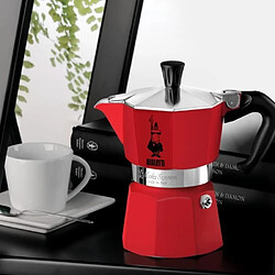 Acheter Cafetière italienne 6 tasses rouge - 0004943 - BIALETTI